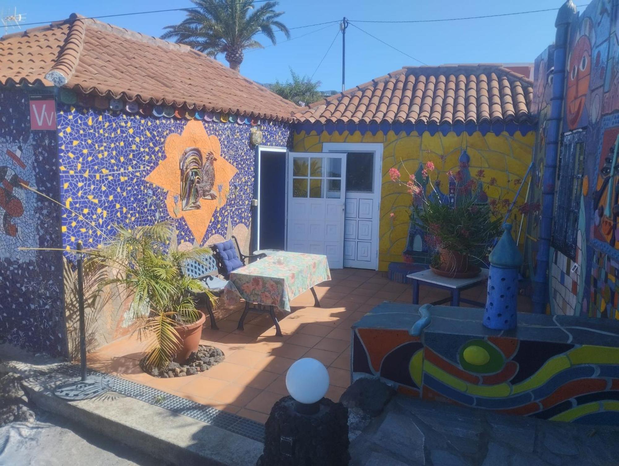 ロス・ジャノス・デ・アリダネCasa Mosaico, Sunset And Gardenアパートメント エクステリア 写真